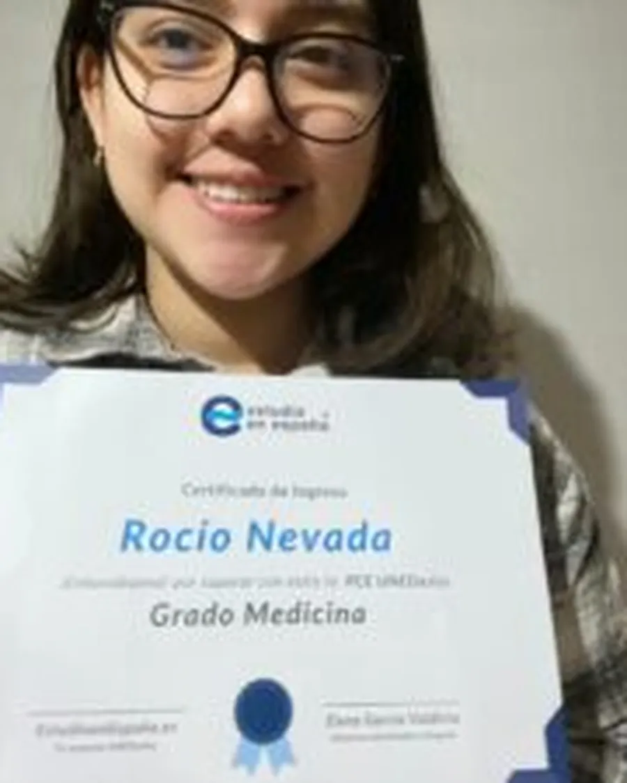 Rocío Nevada medicina pce